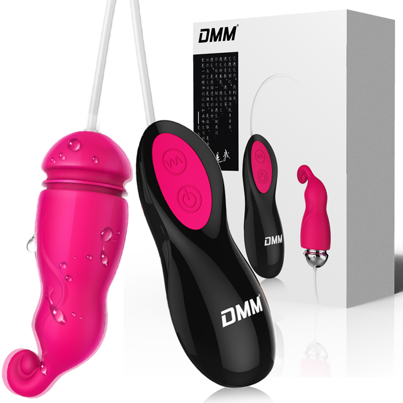 DMM遇见女用12频强震静音防水遥控跳蛋G点阴蒂高潮自慰器 情趣用品