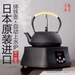 龙善堂铁壶日本进口纯手工铸铁壶电陶炉煮茶器泡茶壶烧水壶泡茶壶